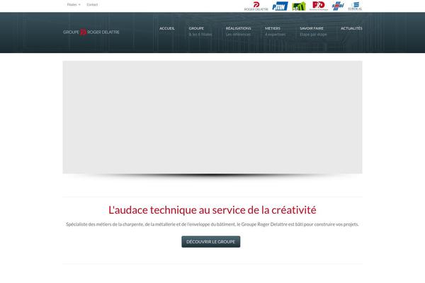 Karma theme site design template sample