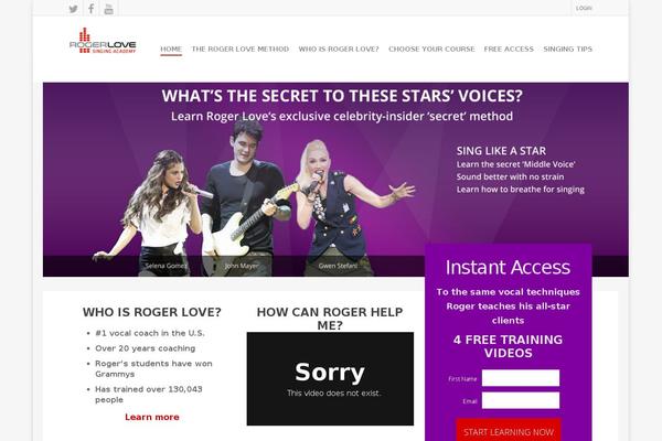 Salient Child theme site design template sample