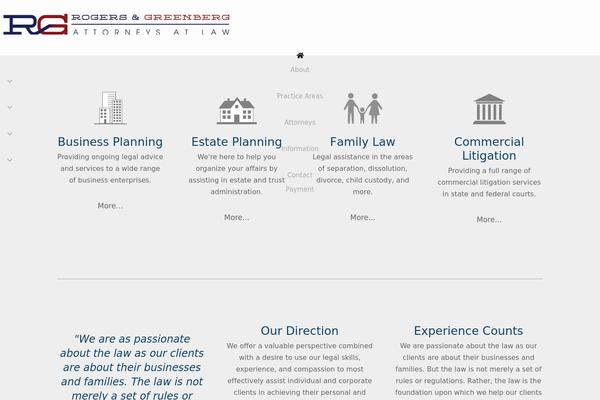 Pro theme site design template sample