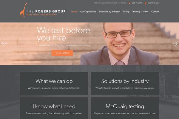 rogersgroup.com.au site used Rogers