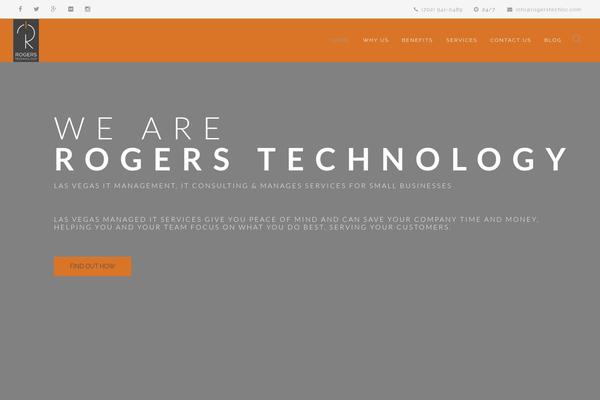 rogerstechllc.com site used Wp_haswell