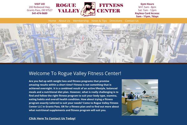 roguevalleyfitness.com site used Rvfitness