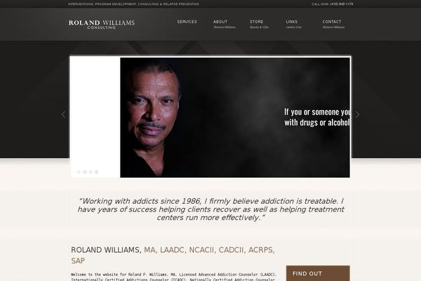 rolandwilliamsconsulting.com site used Award-theme