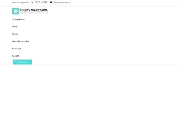 The7 theme site design template sample