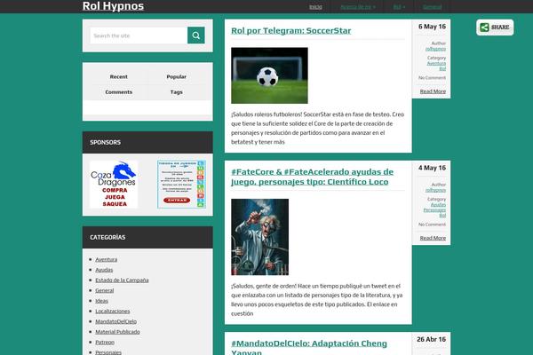 rolhypnos.es site used DualShock