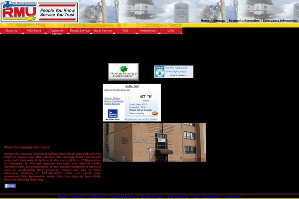 rollamunicipalutilities.org site used Rollamunicipal