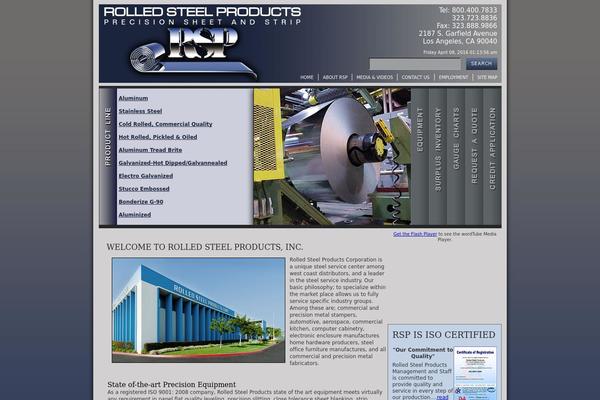 rolledsteel.com site used Theme962