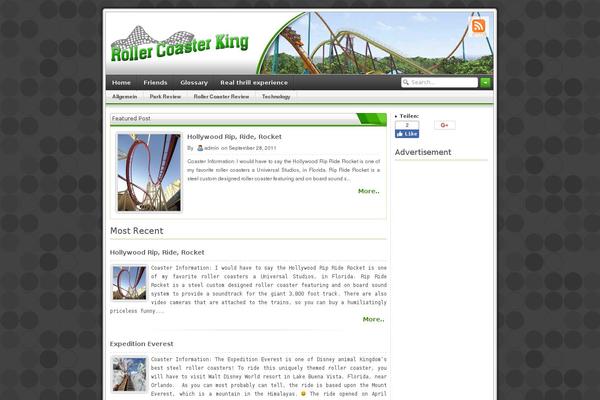 rollercoasterking.com site used Onetheme