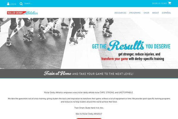 rollerderbyathletics.com site used Storefront-rda