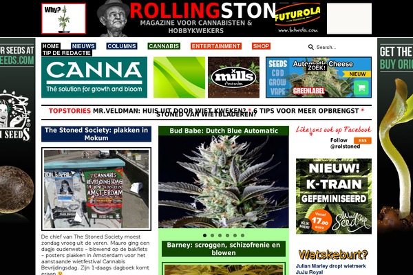 rollingstoned.nl site used Cnnbs