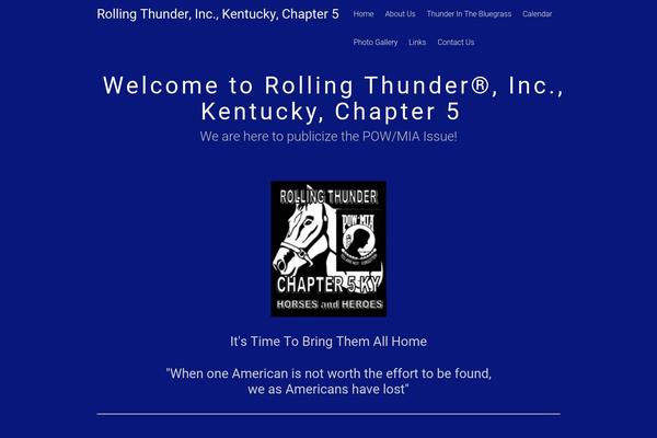 rollingthunder5ky.com site used Tesseract