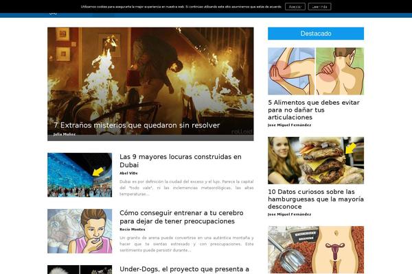 Newspaper Child theme site design template sample