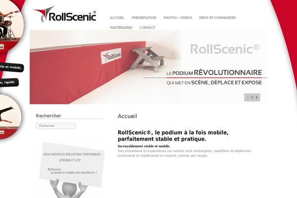 rollscenic.com site used Paradiso