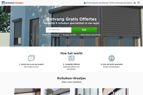 rolluiken-weetjes.nl site used Wordpress-theme-weetjes-v2.1