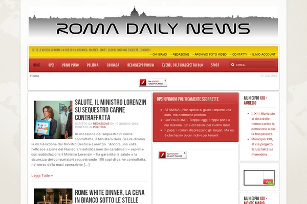 romadailynews.it site used Edidesk-child