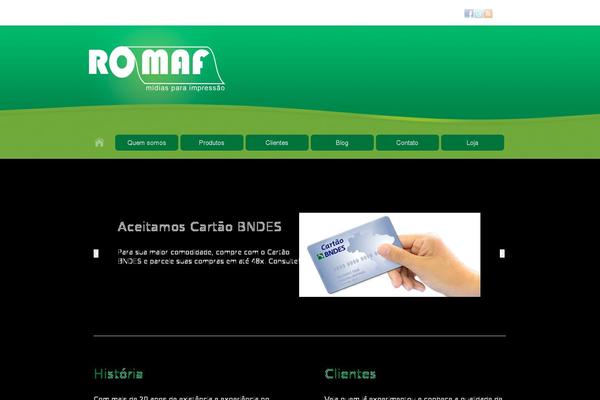 romaf.com.br site used Romaf