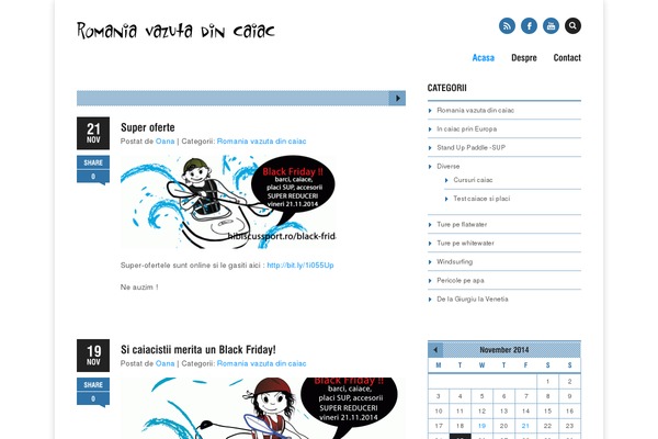 Cartoon theme site design template sample