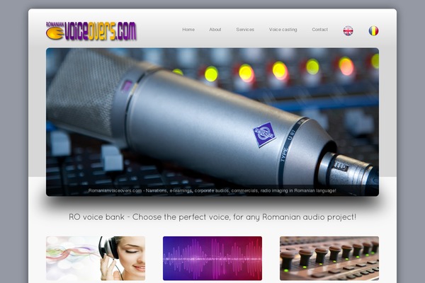 romanianvoiceovers.com site used Voiceovers