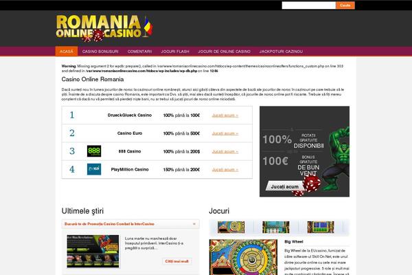 romaniaonlinecasino.com site used Casinoonlineoffers
