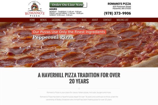 romanos-pizza.com site used Renderedgemedia
