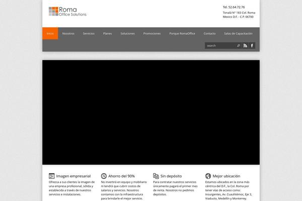 Direct theme site design template sample