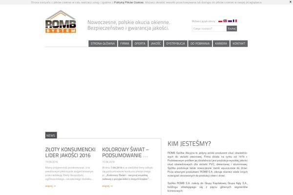 romb.pl site used Karo