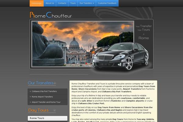 rome-chauffeur.com site used Romechauffeur