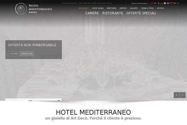 romehotelmediterraneo.it site used Bettoja-hotels-parent