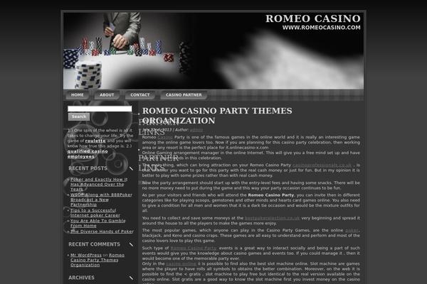 romeocasino.com site used Gamling_chips