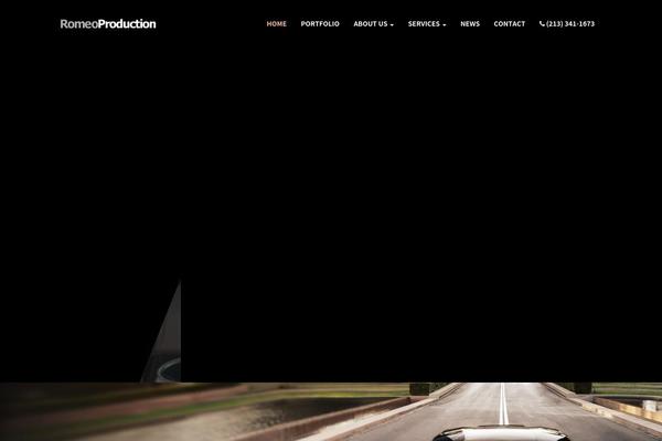 Ultimatum theme site design template sample