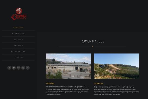 Archi theme site design template sample