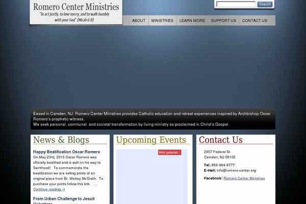 romero-center.org site used Romero_php