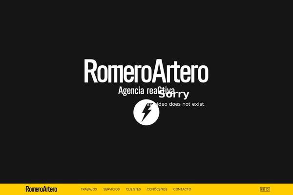 romeroartero.com site used Romero