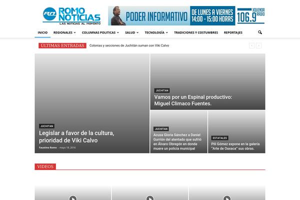 romonoticias.com site used Orbit News