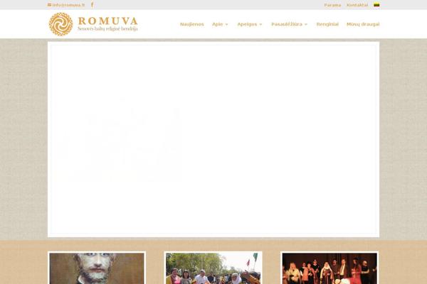 romuva.lt site used Studio4d