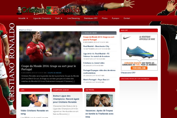 ronaldo-football.net site used Sportpress201