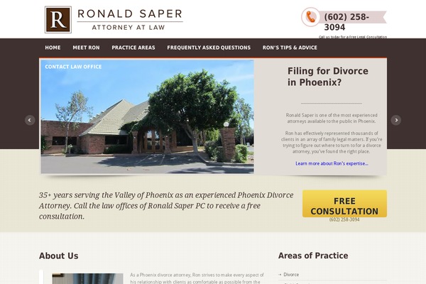 ronaldsaperpc.com site used Attorneys