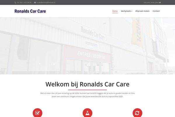 ronaldscarcare.nl site used Ronaldscarcare