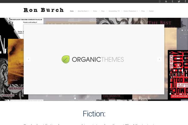 Organic_business theme site design template sample