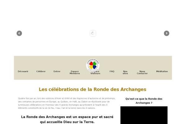rondedesarchanges.org site used Ronde-des-archanges