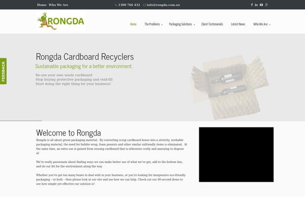 rongda.com.au site used uDesign
