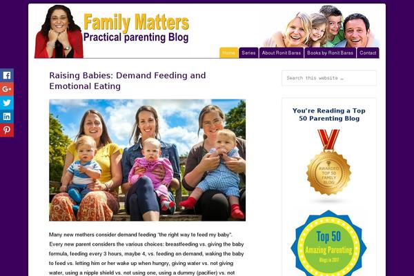 ronitbaras.com site used Family-matters-genesis