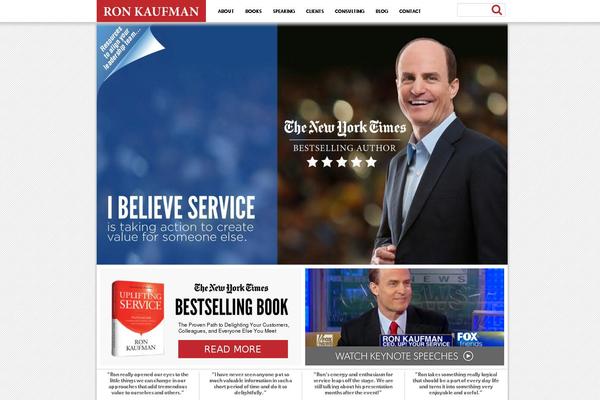 ronkaufman.com site used Ron