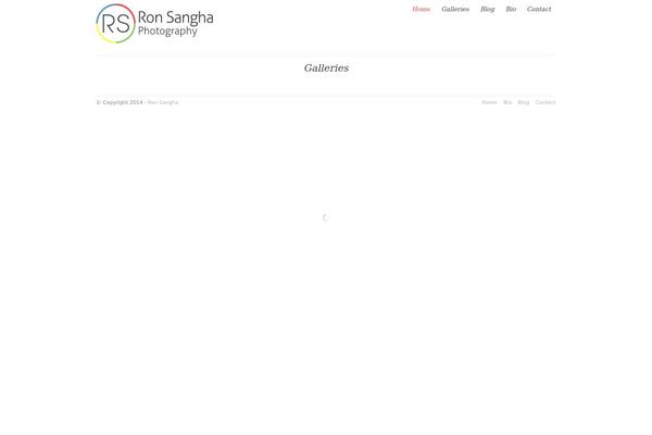 Photojax theme site design template sample