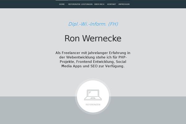 ronwernecke.de site used Freelancer-child