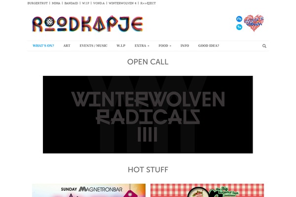 roodkapje.org site used Eventure