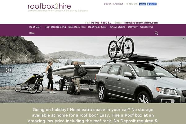 roofbox2hire.com site used Roofbox2hire
