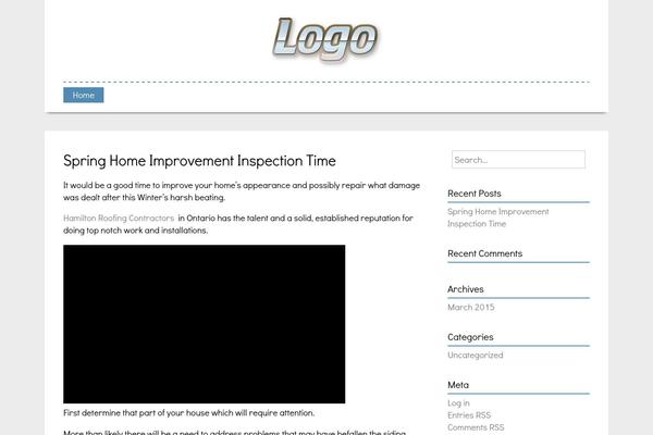 NewPro theme site design template sample