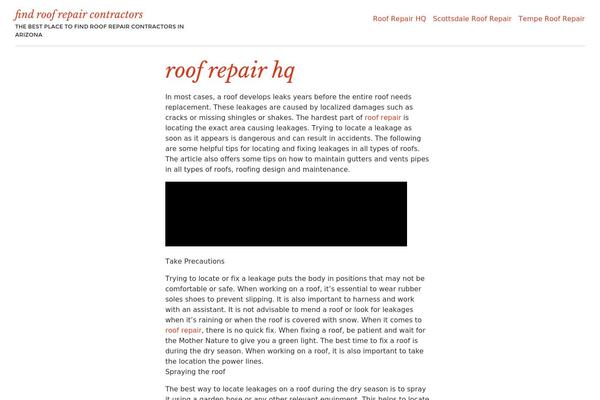 roofrepairhq.com site used Zweig