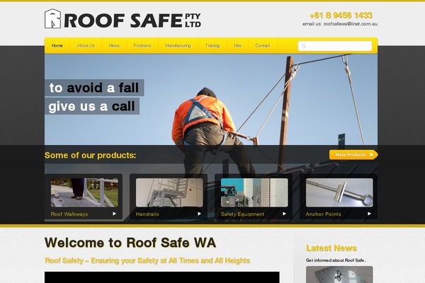 roofsafewa.com.au site used Roofsafe